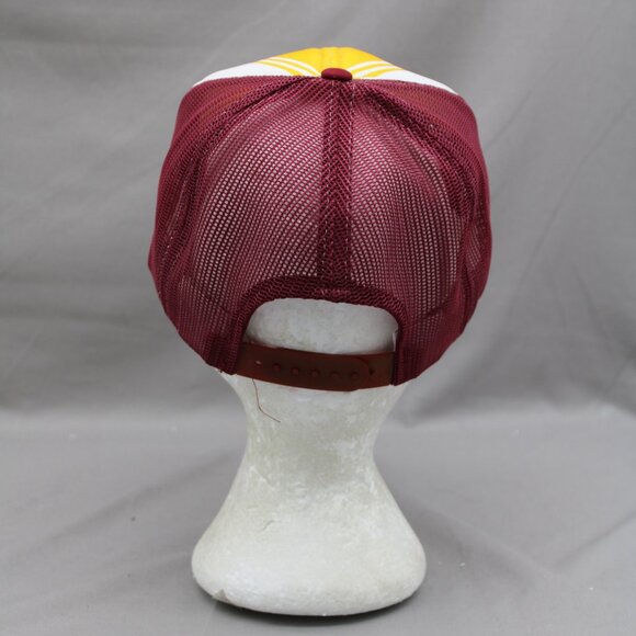 Washington Redskins Hat (VTG) - By Ted Fletecher - Adult Trucker Snapback - Picture 5 of 8